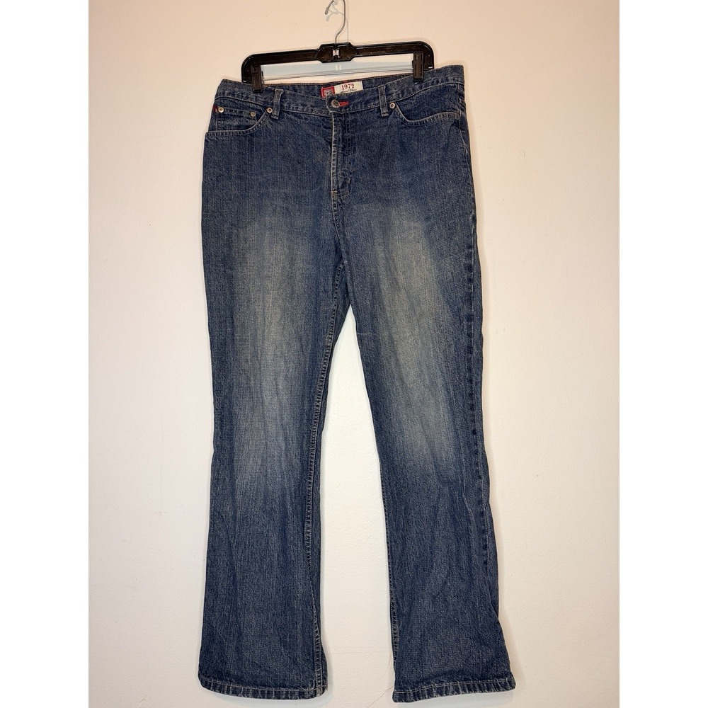 Vintage Faded Glory 1972 Jeans Women's 16 Missy Bootcut Medium Wash Denim USA